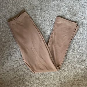 High Waist Straight Leg Pants